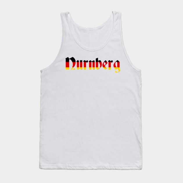 Most Beautiful Town of Nurnberg Tank Top by halodoc